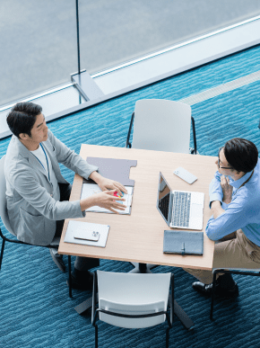 打ち合わせの様子